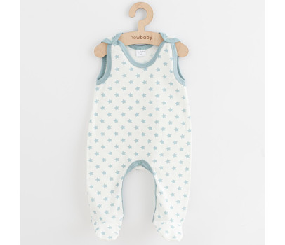 Kojenecké dupačky New Baby Classic II hvězdy mátové, Zelená 80 (9-12m)