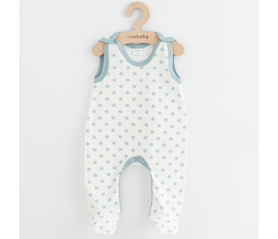Kojenecké dupačky New Baby Classic II hvězdy mátové, Zelená 80 (9-12m)