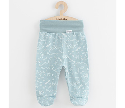 Kojenecké polodupačky New Baby Classic II dino mátové, Zelená 50