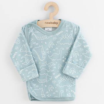 Kojenecká košilka New Baby Classic II dino mátový, Zelená 50