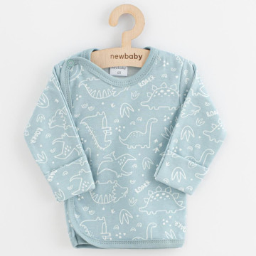Kojenecká košilka New Baby Classic II dino mátový, Zelená 62 (3-6m)