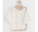 Kojenecká košilka New Baby Classic II Uni 3ks béžová, Béžová 68 (4-6m)