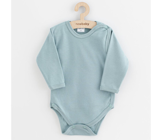 Kojenecké celorozepínací body New Baby Classic II tmavě mátové, Zelená 62 (3-6m)