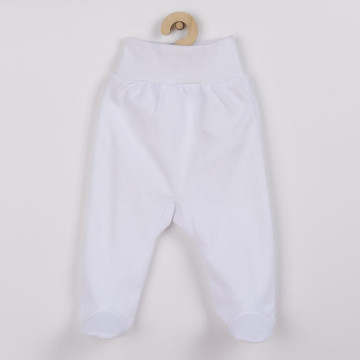Kojenecké polodupačky New Baby Classic II bílé, Bílá 68 (4-6m)