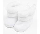Kojenecké zimní kozačky New Baby bílé 3-6 m, Bílá 3- 6 m