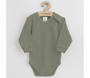 Kojenecké bavlněné body New Baby Casually dressed zelená, Zelená 62 (3-6m)