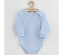 Kojenecké bavlněné body New Baby Casually dressed modrá, Modrá 68 (4-6m)