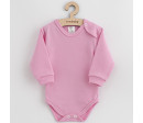 Kojenecké bavlněné body New Baby Casually dressed růžová, Růžová 80 (9-12m)