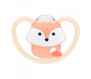Dudlík Space NUK 0-6m fox, Hnědá 0-6 m