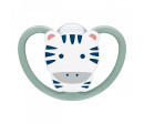 Dudlík Space NUK 6-18m ribs, Bílá 6-18 m
