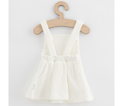 Kojenecká laclová sukýnka New Baby Luxury clothing Laura bílá, Bílá 56 (0-3m)