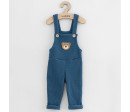 Kojenecké lacláčky New Baby Luxury clothing Oliver modré, Modrá 56 (0-3m)