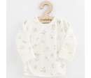 Kojenecká košilka s bočním zapínáním New Baby Zoe, Bílá 62 (3-6m)