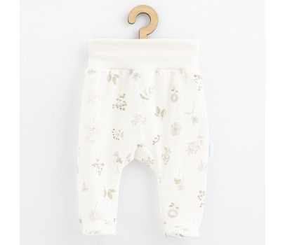 Kojenecké bavlněné polodupačky New Baby Zoe, Bílá 68 (4-6m)
