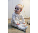 Kojenecké bavlněné polodupačky New Baby Zoe, Bílá 74 (6-9m)