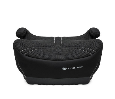 Dětský podsedák ISOFIX i-Size 125–150 cm – lehký, AIR FLOW, černý