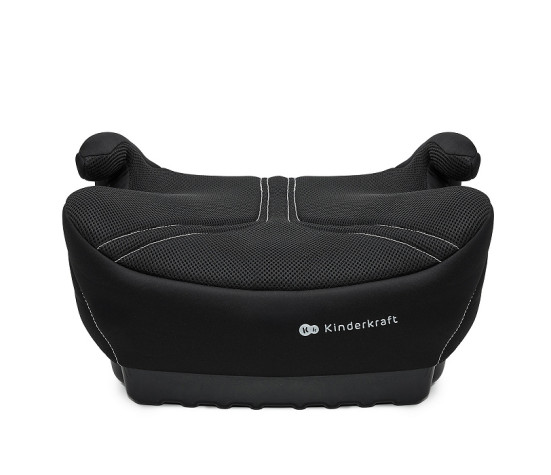 Dětský podsedák ISOFIX i-Size 125–150 cm – lehký, AIR FLOW, černý