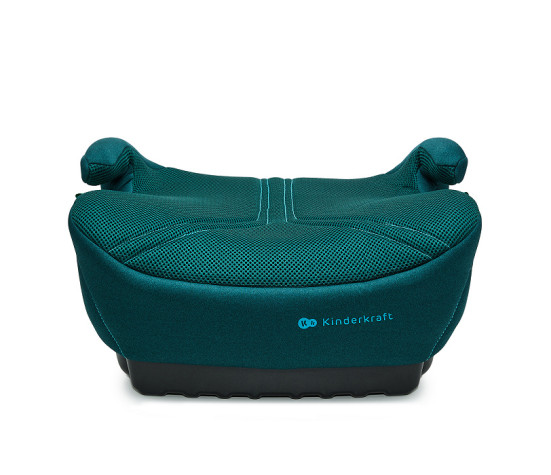 Dětský podsedák ISOFIX i-Size 125–150 cm – lehký, AIR FLOW, zelený