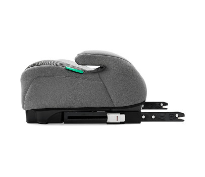 Dětský podsedák ISOFIX i-Size 125–150 cm – lehký, AIR FLOW, šedý
