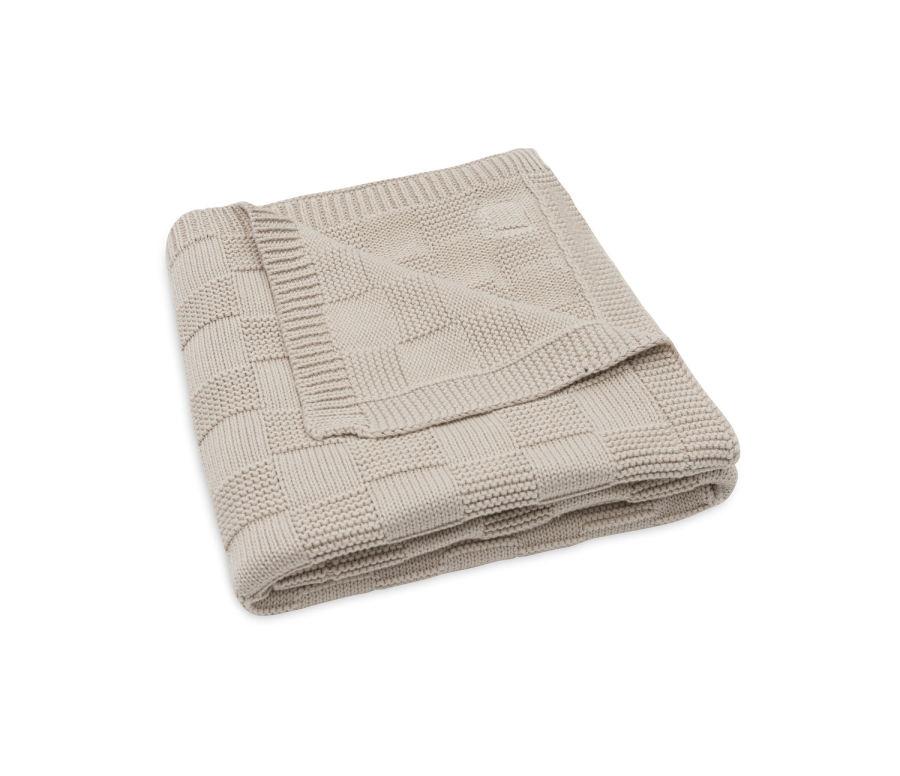 Deka 75x100cm Box Knit Warm Sand Deka 75x100cm Box Knit Warm Sand