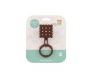 Chrastíček keksík babyted chrastítko silikon 13x5cm na kartě 0m+