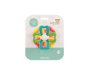 Točáček kytka babyted silikon/plast 9,5x5cm na kartě 0m+