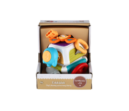 Edukáček babyted plast 11x12cm v krabici 6m+