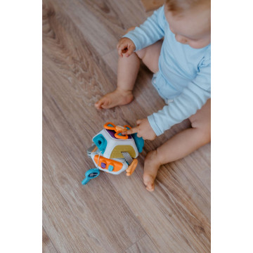 Edukáček babyted plast 11x12cm v krabici 6m+