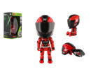 Figurka motorkáře ohebná kov/plast 12cm v krabičce 10,5x16,5cm