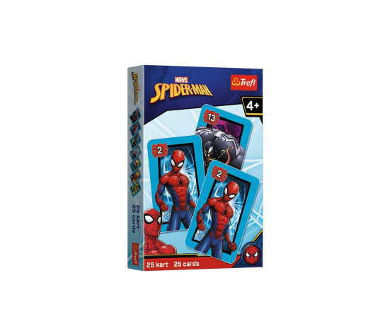 Černý Petr Spiderman společenská hra - karty v krabičce 6x9cm 20ks v boxu