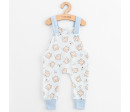Dětské bavlněné lacláčky New Baby Biscuits modrá, Modrá 80 (9-12m)