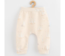 Kojenecké bavlněné tepláčky New Baby Husičky, Béžová 80 (9-12m)