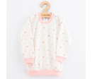 Dětské bavlněné pyžamko New Baby pink bear, Růžová 116/122