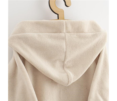 Dětský froté župan New Baby Comfortably beige, Béžová 116/122