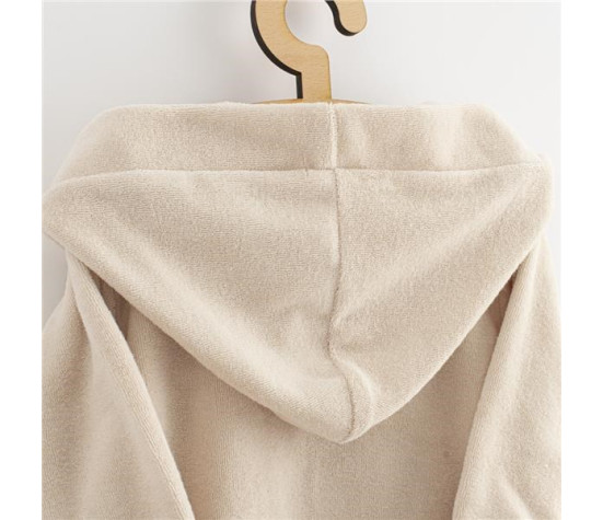 Dětský froté župan New Baby Comfortably beige, Béžová 116/122
