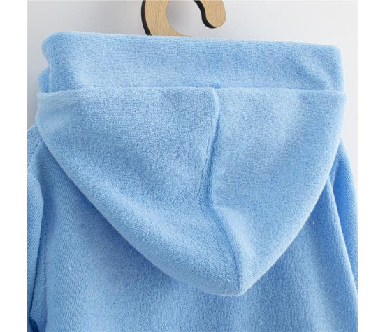 Dětský froté župan New Baby Comfortably blue, Modrá 116/122