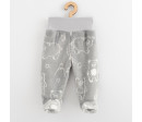 Kojenecké Wellsoft zimní polodupačky New Baby Winter times, Šedá 56 (0-3m)
