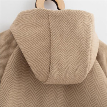 Podzimní dětský kabátek s kapucí New Baby UNI, Béžová 92 (18-24m)