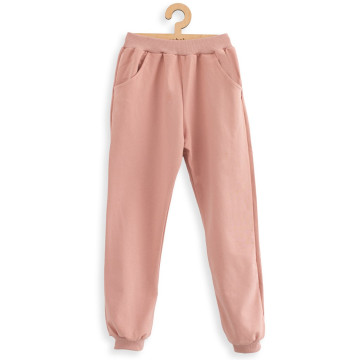 Dětské tepláky New Baby Kindergarten pink, Růžová 92/98