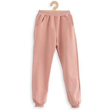 Dětské tepláky New Baby Kindergarten pink, Růžová 116/122