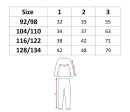 Dětská tepláková mikina New Baby Kindergarten jeans, Modrá 128/134