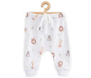 Dětské bavlněné kalhoty Jogger New Baby For Babies safari, Hnědá 68 (4-6m)