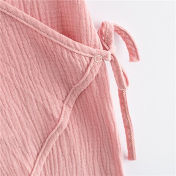 Kojenecký letní mušelínový overal New Baby pink, Růžová 68 (4-6m)