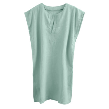 Mušelínové pončo Mommy mint, S/M