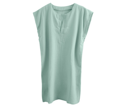 Mušelínové pončo Mommy mint, L/XL