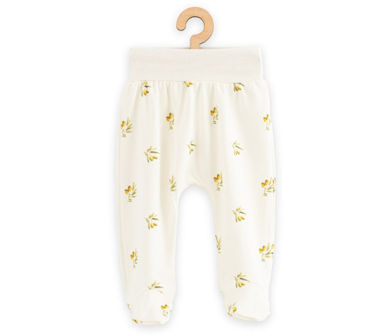 Kojenecké polodupačky z organické bavlny New Baby Olivy, Béžová 62 (3-6m)