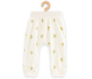 Kojenecké kalhoty z organické bavlny New Baby Olivy, Béžová 80 (9-12m)