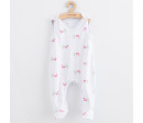 Kojenecké dupačky New Baby Classic II raspberry, Růžová 80 (9-12m)