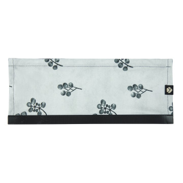 Potah na madlo kočárku Grey Blooms
