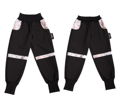 Dětské Soft kalhoty Forest Blossom